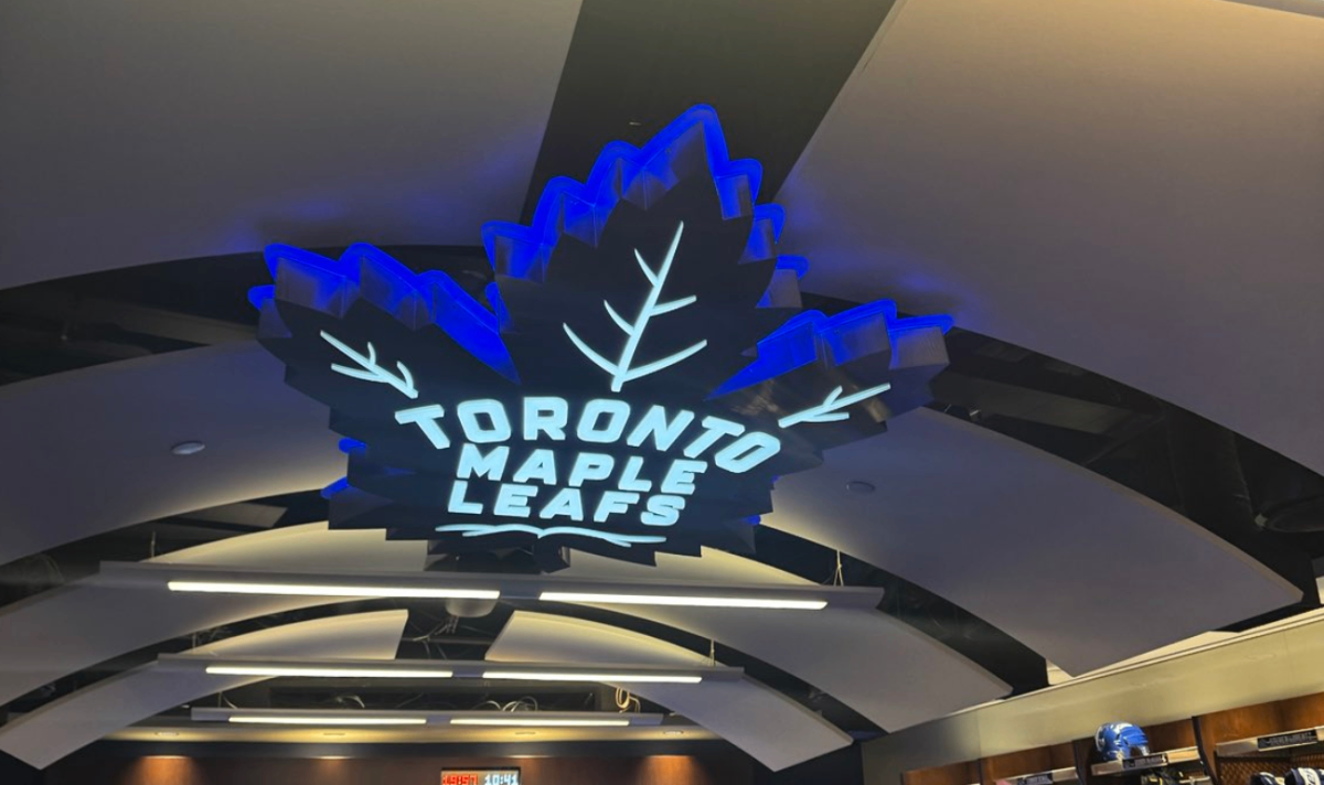 Maple Leafs Sign up for NHL Development of Hanging Emblem On The Roof