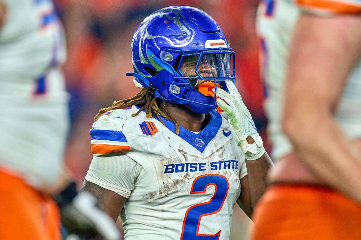 Boise State RB Ashton Jeanty won’t determine for groups at NFL scouting mix