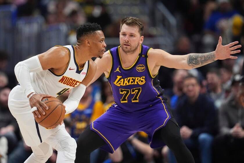 Luka Doncic dominates as Lakers’ eight-game shedding streak in Denver in spite of everything ends