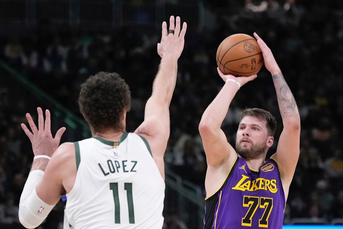 Dollars face up to Doncic’s 45-point effort and finish 3-game skid with 126-106 victory over Lakers