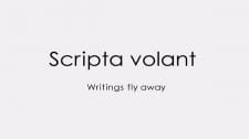 Scripta Volant an 5.9 Rating
