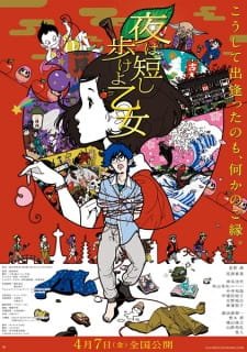 Yoru wa Mijikashi Arukeyo Otome an 8.21 Rating