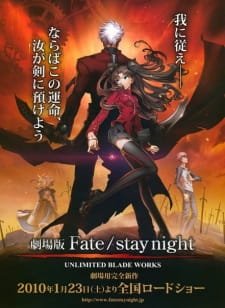 Fate/stay night Movie: Unlimited Blade Works an 7.48 Rating